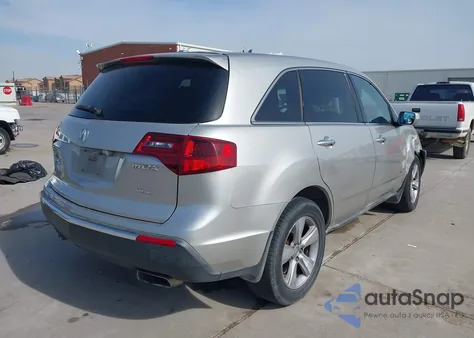 2012 Acura Mdx Technology Package z USA, uszkodzony, nr VIN 2HNYD2H31CH526634